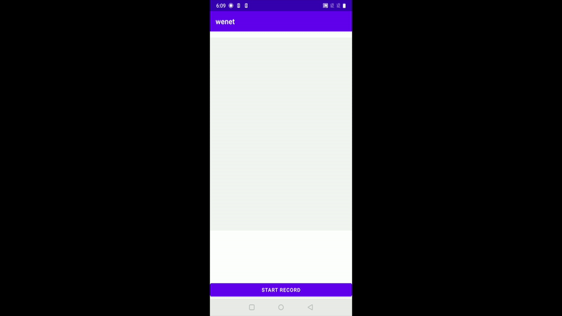 Runtime android demo